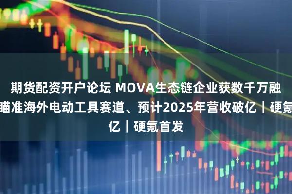 期货配资开户论坛 MOVA生态链企业获数千万融资，瞄准海外电动工具赛道、预计2025年营收破亿｜硬氪首发